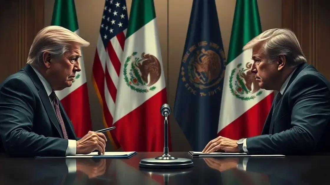 Trump escalates tariff threats in ongoing Mexico water dispute