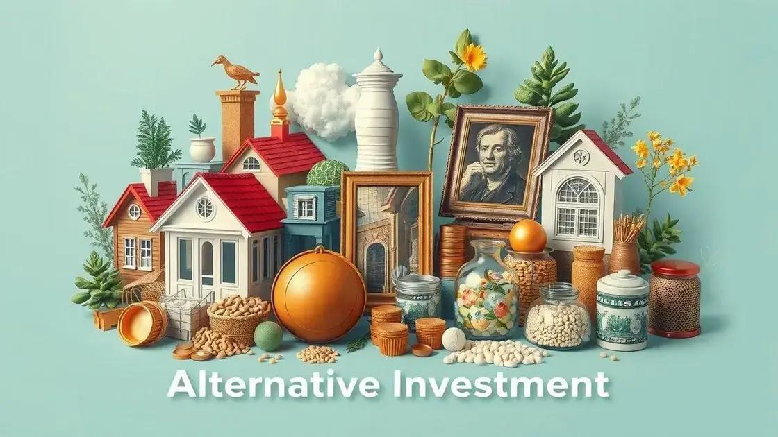 Alternative investments: discover unique strategies for growth
