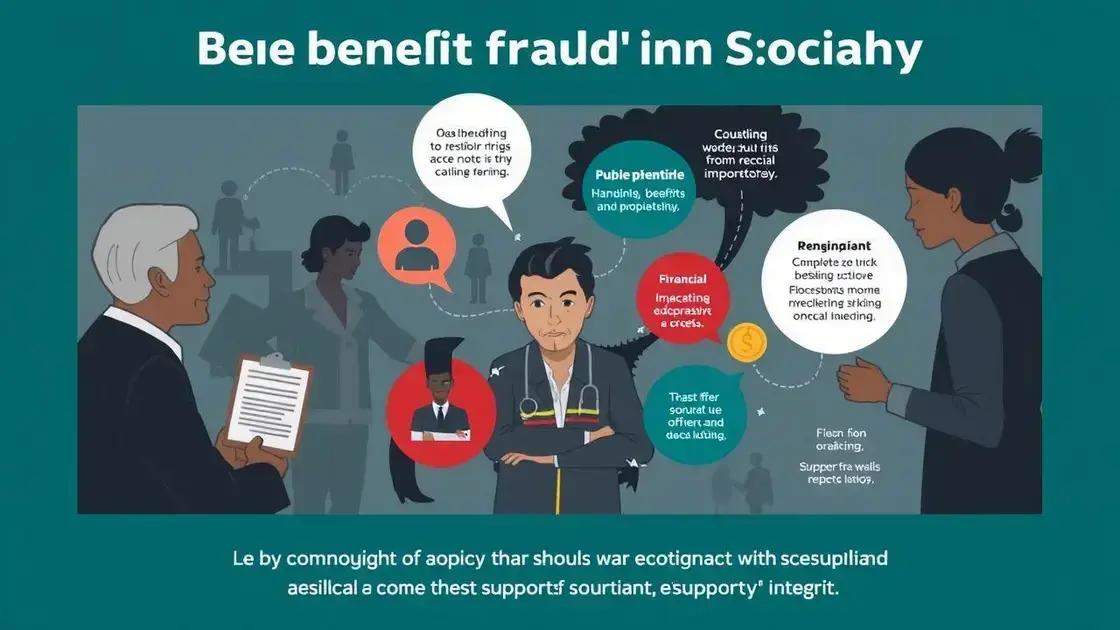 The impact of benefit fraud on society