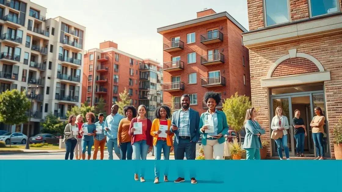 Types of housing assistance available