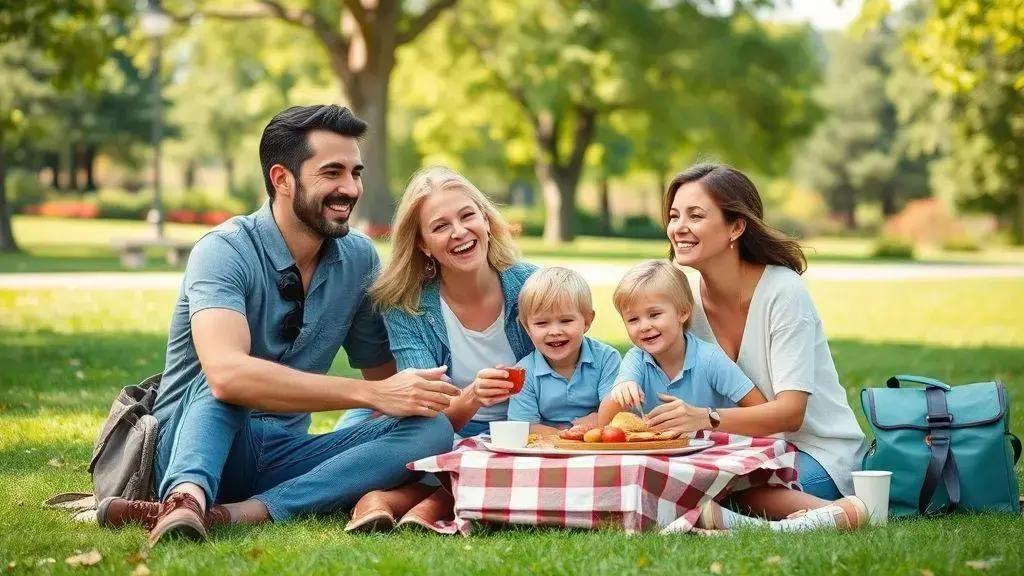 Roteiros de férias acessíveis para famílias