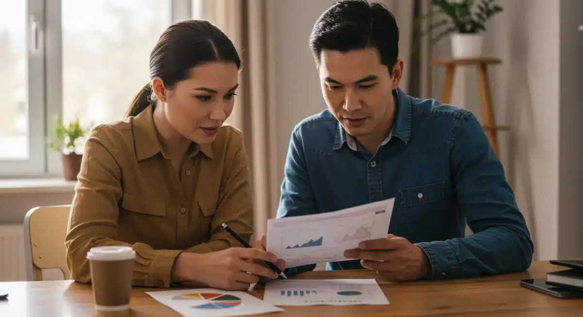 Parent and educator discussing child's progress