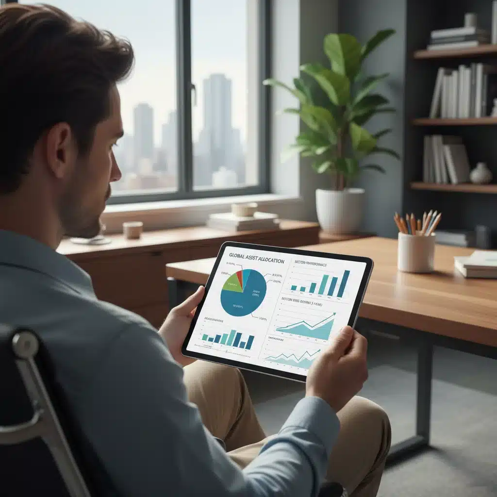 Diversified investment portfolio review for retirement planning.