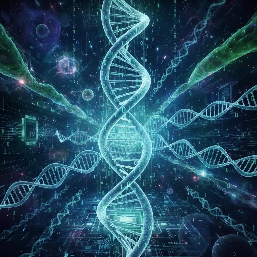 ADN y código binario, la unión de biología y computación