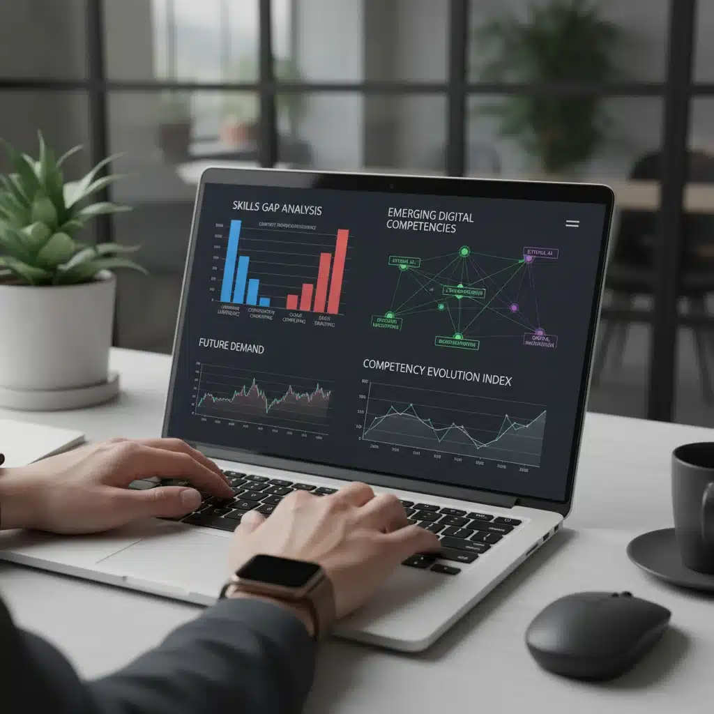 Análisis de habilidades digitales y brechas de talento en el mercado laboral español.