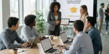 Profesionales obteniendo certificaciones digitales para el mercado laboral español en 2026