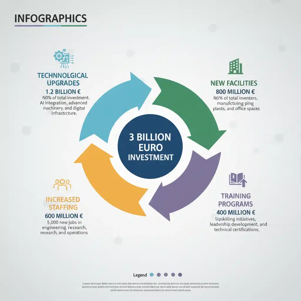 Infografía detallando la distribución de la inversión de 3.000 millones de euros en atención primaria.