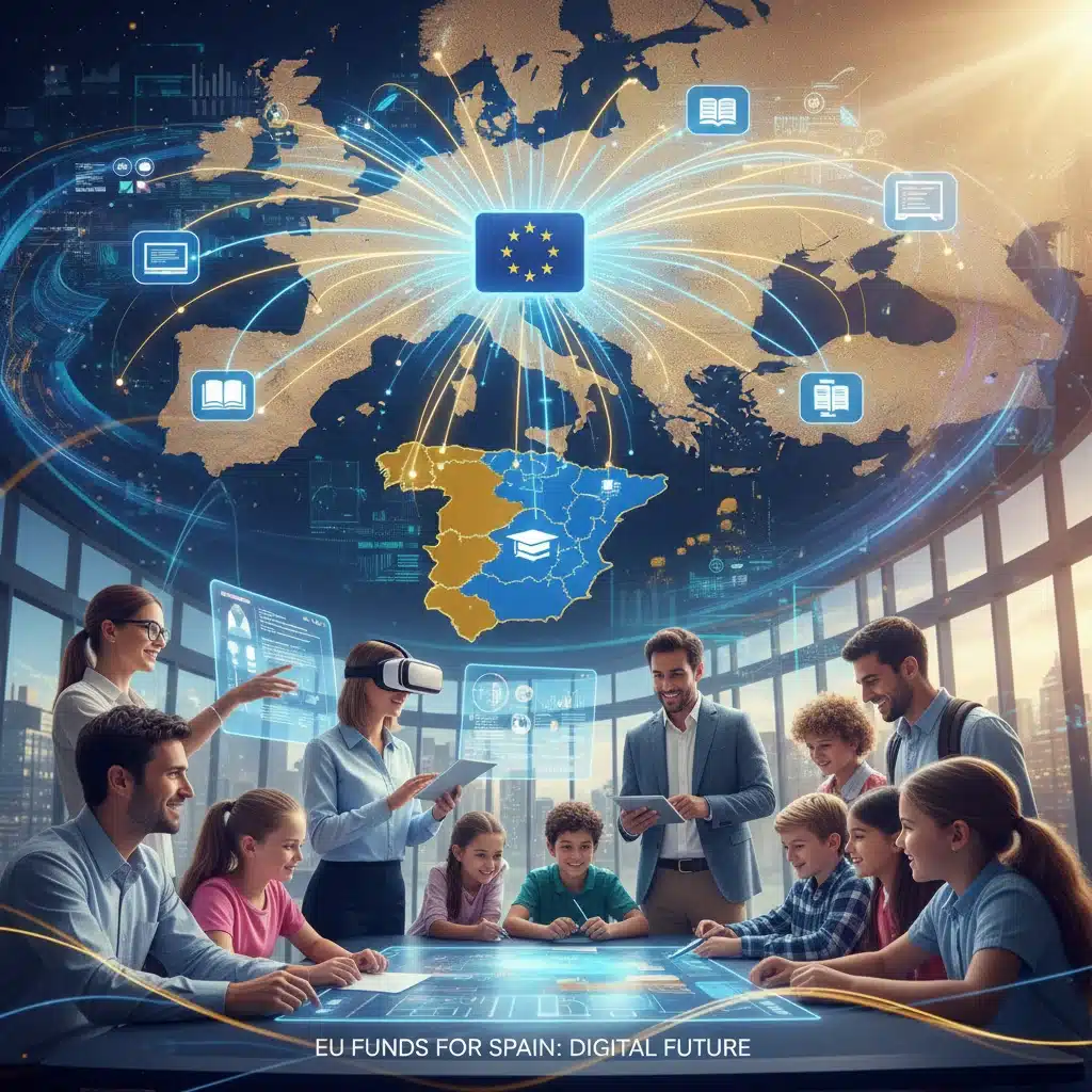 Fondos Europeos Formación Digital España: Ayudas Publicadas Enero