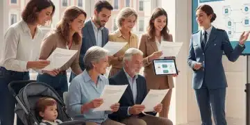 Personas revisando nuevos requisitos Ingreso Mínimo Vital 2026 España